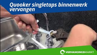 Quooker singletaps binnenwerk vervangen [upl. by Perpetua]