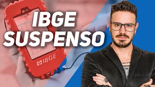 Suspensão do concurso do IBGE [upl. by Eimerej174]