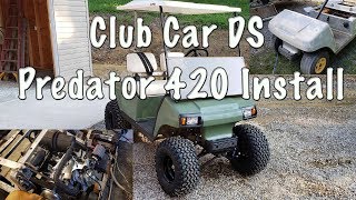 Club Car DS Predator 420 Installation and Review  Vegas Carts Kit [upl. by Talie]