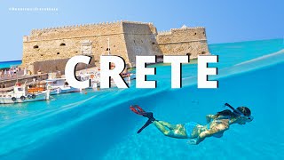 Heraklion island of Crete top beaches attractions food amp traditional villages  Greece guide [upl. by Arst]