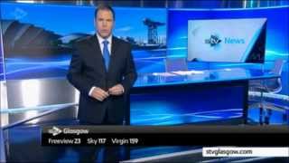 STV News at Six rebrand Glasgow amp West region titles Monday 2nd June 2014 [upl. by Anum124]