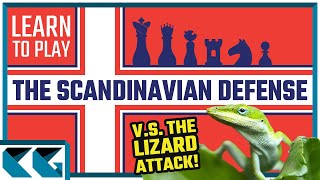 Chess Openings Learn to Play the Scandinavian Defense Against the Lizard Attack with 2  Nc3 [upl. by Sloan324]