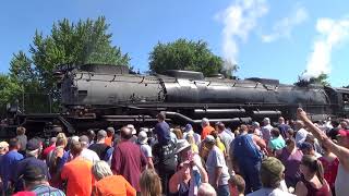 UP Big Boy 4014 at Rochelle IL Train Park July302019 [upl. by Ping247]