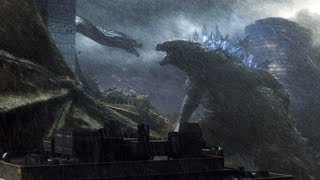 Godzilla vs Ghidorah Mothra vs Rodan  Godzilla King of the Monsters 4k HDR [upl. by Annadal225]