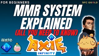 AXIE INFINITY MMR SYSTEM EXPLAINED All You Need To Know [upl. by Anirpas]