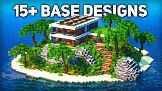 15 Base Designs for Survival Minecraft 119 [upl. by Margetts]