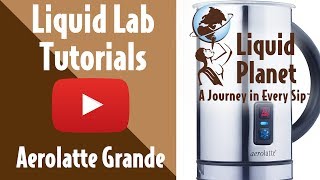 Liquid Lab  Aerolatte Grande Milk Frother [upl. by Rumney583]