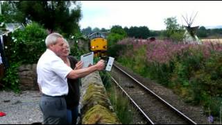 nuclear train going through Maryburgh [upl. by Aikemit831]