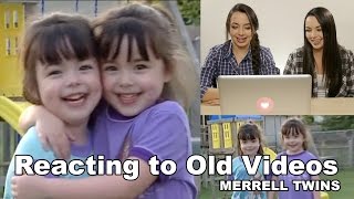 Reacting to Old Videos  Merrell Twins [upl. by Ynaffets]