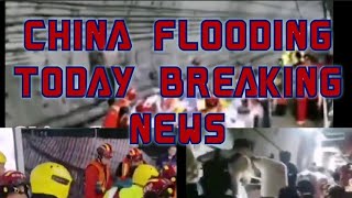 China flooding today breaking news [upl. by Ydne]