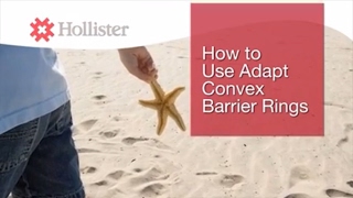 How to Use Adapt™ Convex Barrier Rings  Hollister [upl. by Emili]