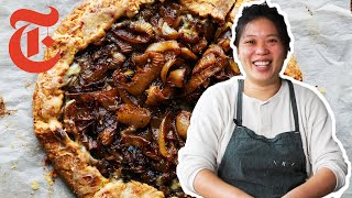 French Onion Soup Galette With Sue Li  NYT Cooking [upl. by Threlkeld]