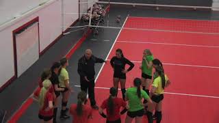 Serve Receive Volleyball Drill Progression [upl. by Aznofla]