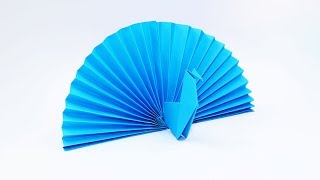 How to Make a Paper Peacock  Origami Peacock Easy [upl. by Reiter]