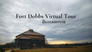 Fort Dobbs Virtual Tour The Blockhouse [upl. by Nnairda]