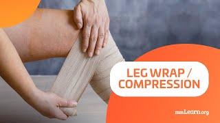 Leg Wrap  Compression [upl. by Ahsimrac]