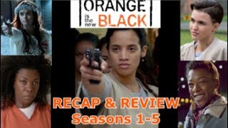 Orange is the New Black Seasons 15  RECAP amp REVIEW [upl. by Yrro]