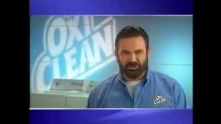 Billy Mays OxiClean™ Laundry Stain Remover Commercial [upl. by Crescentia]