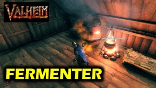 Valheim How To Use Fermenter amp Cauldron to Prepare Mead [upl. by Arada]