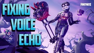 Fortnite Echo Mic  Hear voice chat twice Consoles [upl. by Nylrahc]