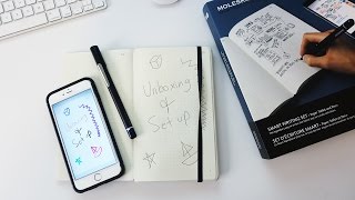 Moleskine Smart Writing Set Review and Setup [upl. by Akialam]