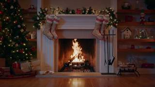 Holiday Yule Log on TV [upl. by Enaols]