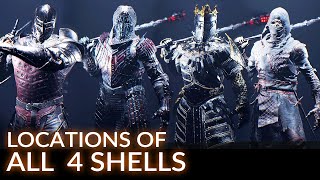 Mortal Shell  Guide to All 4 Shell Locations [upl. by Sesom306]