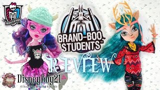 Monster High Isi Dawndancer amp Kjersti Trollson Doll Review  Brand Boo Students [upl. by Adall137]