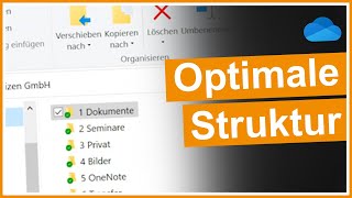 OneDrive Die optimale OrdnerStruktur 7 OrdnerSystem [upl. by Nwahsek522]