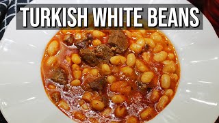 Turkish Traditional Navy Beans Stew AllTime Favorite [upl. by Zenia643]