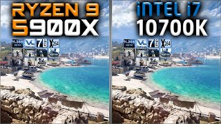 Ryzen 9 5900X vs Intel i7 10700K Benchmarks – 15 Tests 🔥 [upl. by Tnemelc]