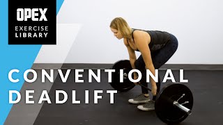 Conventional Deadlift  OPEX Exercise Library [upl. by Sellma]