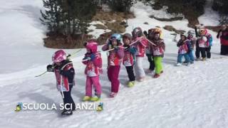 Scuola Sci Anzi Bormio  Corso sci bambini [upl. by Critchfield]