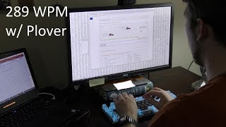 289 WPM in TypeRacer Using Plover Steno  HowTo Guide [upl. by Mccafferty]