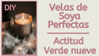 Tips para Velas de Soya perfectas  Errores al hacer Velas de Soya [upl. by Atteugram]