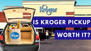 Kroger Grocery Pickup How It Works  Review [upl. by Christis]