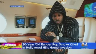 Rapper Pop Smoke Killed In Hollywood Hills Home Invasion [upl. by Caylor]