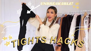 Tights hacks that every girl needs to know life changing [upl. by Secnarf]