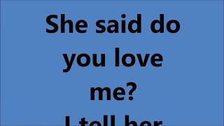 Drake  She said do you love me  Lyrics [upl. by Wunder]