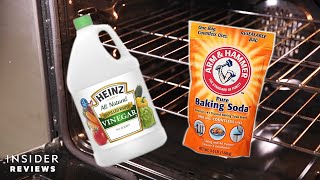 How To Clean Your Oven With Baking Soda And Vinegar [upl. by Salome]