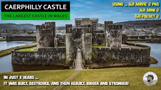 Caerphilly Castle  The Largest in Wales 2nd in Britain [upl. by Amalee]