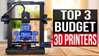 TOP 3 Best Budget 3D Printers 2024 [upl. by Audi]