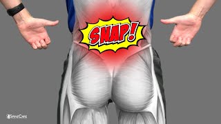 How to Fix Lower Back POPPING Sounds at Home [upl. by Shaddock]