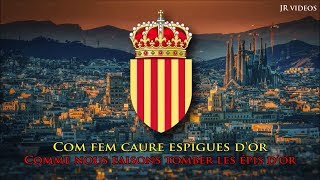 Hymne de la Catalogne CAFR paroles  Anthem of Catalonia French [upl. by Arika]