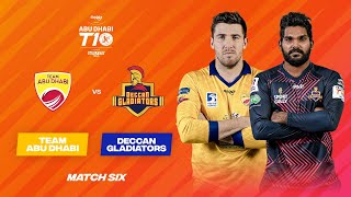 Match 6 HIGHLIGHTS  Team Abu Dhabi vs Deccan Gladiators  Day 3  Abu Dhabi T10 Season 5 [upl. by Bound]