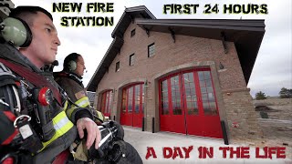 First 24 Hours in a New Fire Station  A Day in the Life [upl. by Aprile]