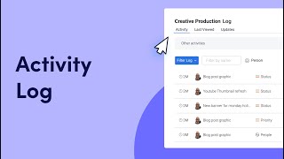 The Activity Log  mondaycom tutorials [upl. by Barstow]