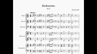 Sinfonietta in C Original Composition [upl. by Aenet]