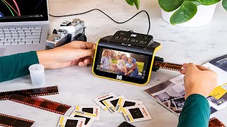 KODAK Slide N SCAN Film and Slide Scanner with Large 5” LCD Screen Convert Digital Photos [upl. by Frazier]