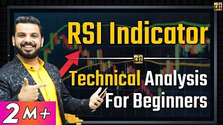 RSI Indicator in Live StockMarket  Technical Analysis for Beginners [upl. by Aerbas445]